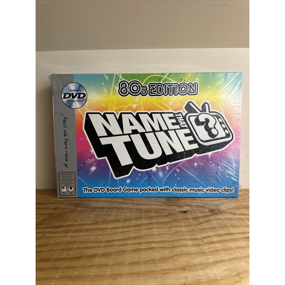 Name that Tune 80's Edition DVD Board‎ Game Factory Sealed Brand New
